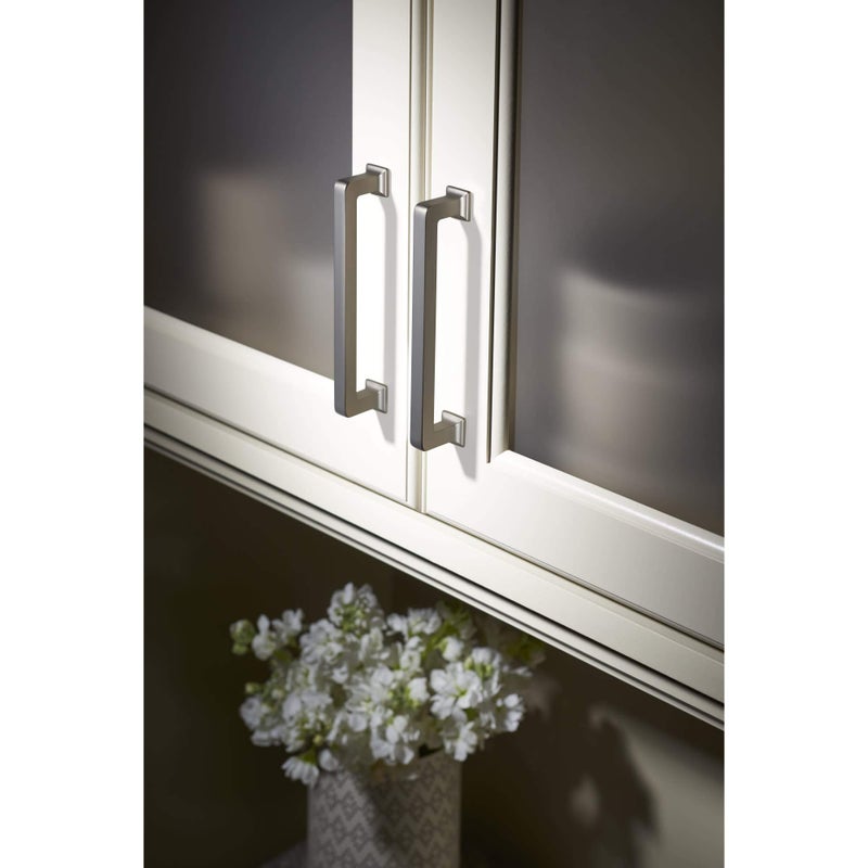Top Knobs TK704BSN Transcend Collection 5-1/16" Ascendra Pull, Brushed Satin Nickel - Image 2